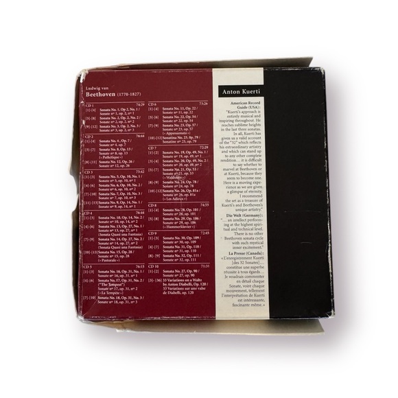 Beethoven:The Complete Piano Sonatas & Diabelli Variations
Box Set Audio CD - Picture 6 of 8